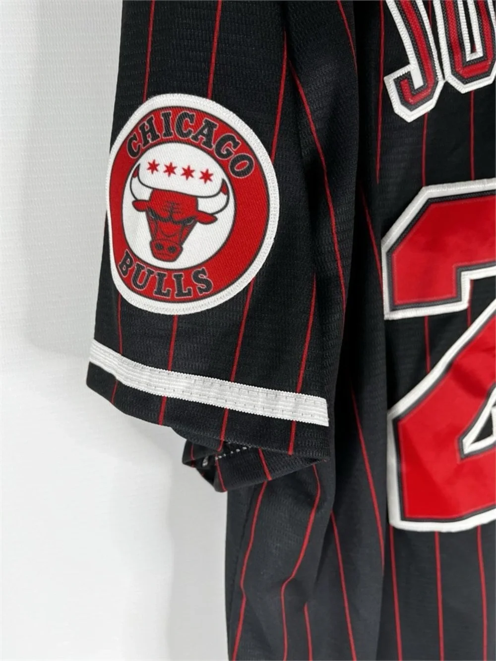 Nike Chicago Bulls Jordan Baseball Style Jersey L